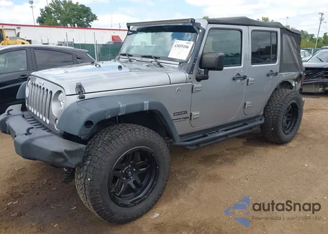 2018 Jeep Wrangler Jk Unlimited Sport S 4X4 from USA, damaged, VIN 1C4HJWDG2JL927298